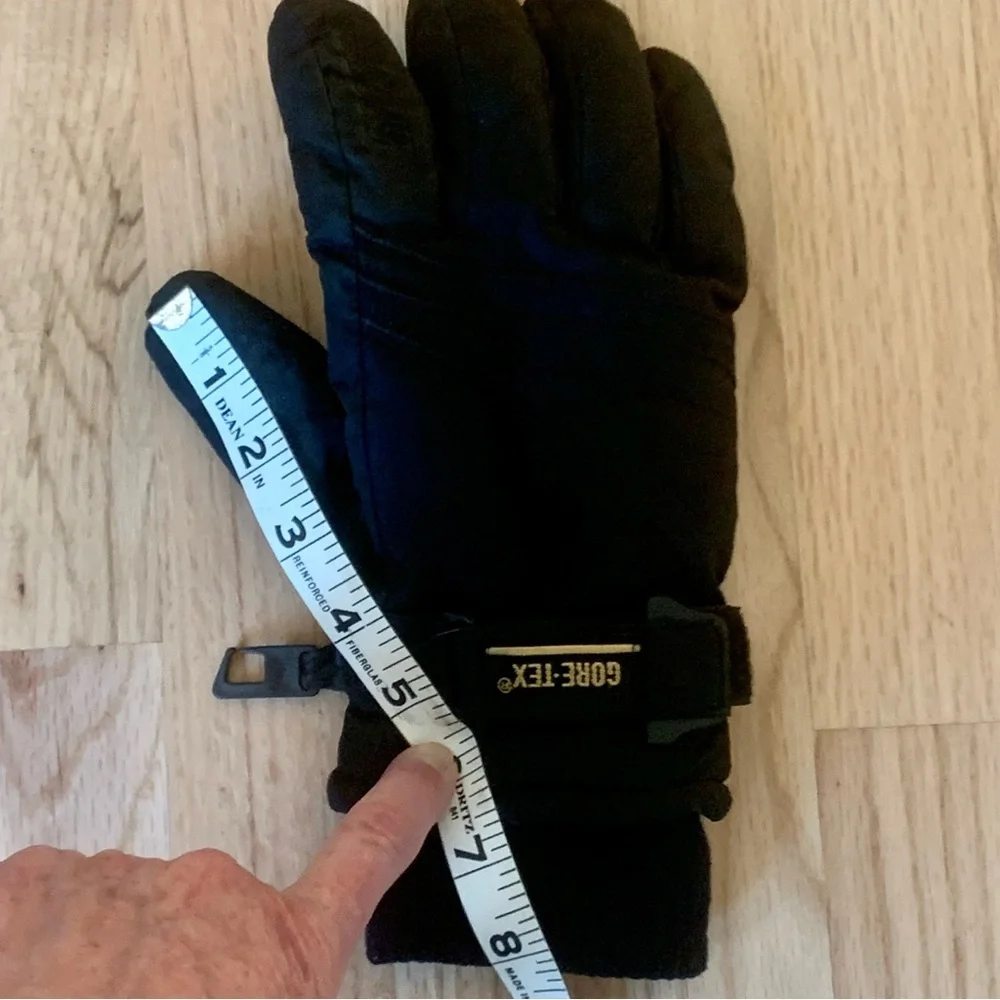 GORE-TEX Gordini Ski Snow Gloves Waterproof Insulated Black Winter Warm Size L - Picture 11 of 16